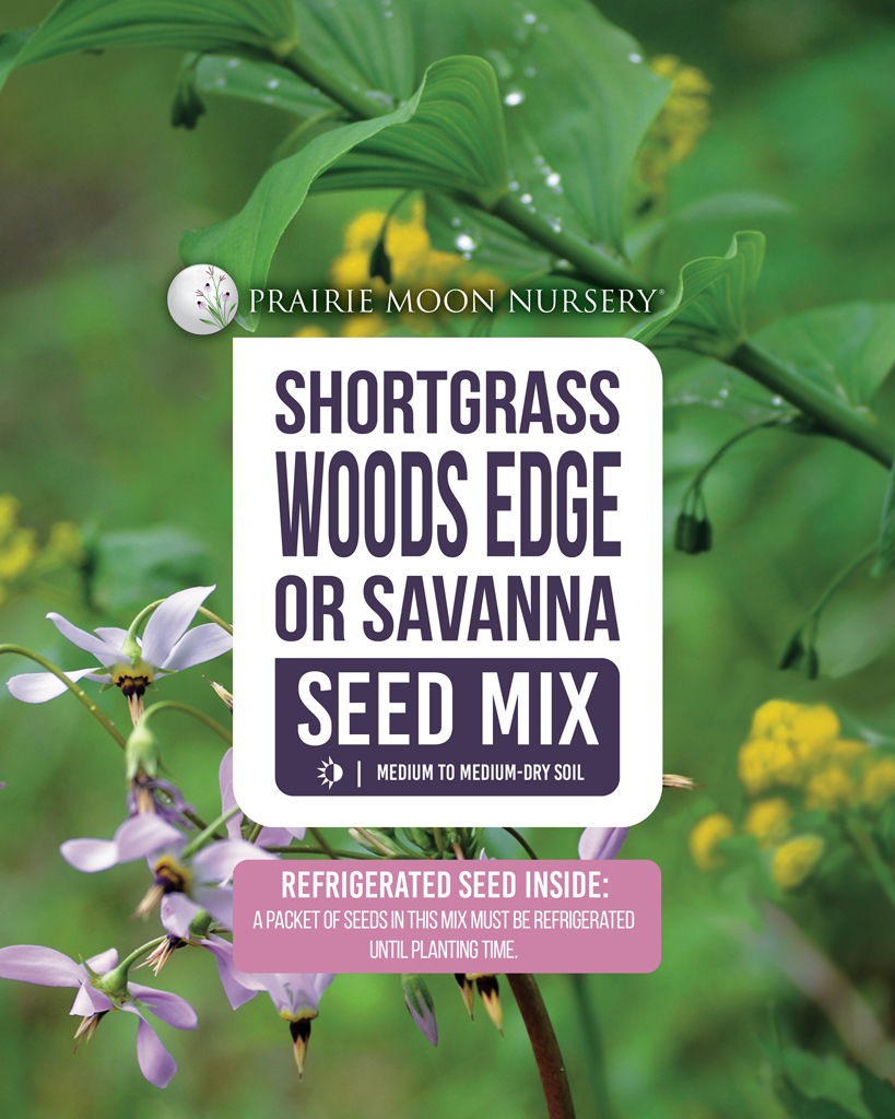Shortgrass Woods Edge or Savanna Seed Mix
