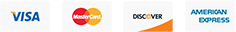 Visa, Discover, & MasterCard